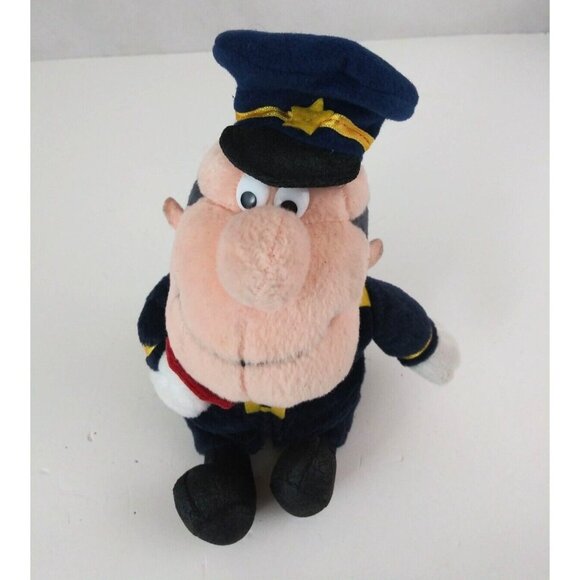 Vintage 1999 Stuffins Frosty The Snowman Police Officer 9" Plush - Picture 2 of 10